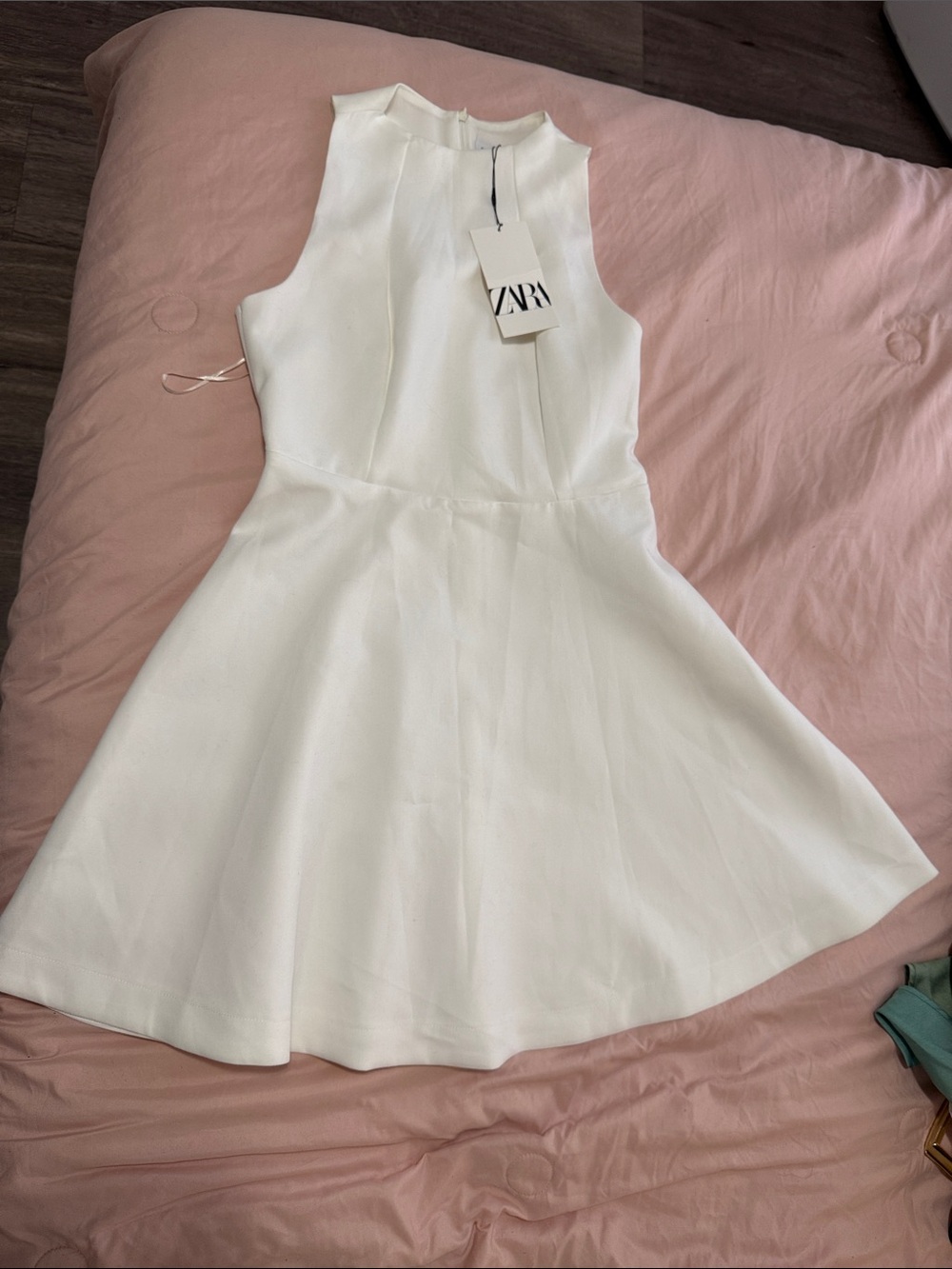 Zara White mini dress